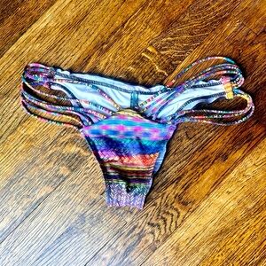 Costa Rican made Strappy Bikini Bottom
